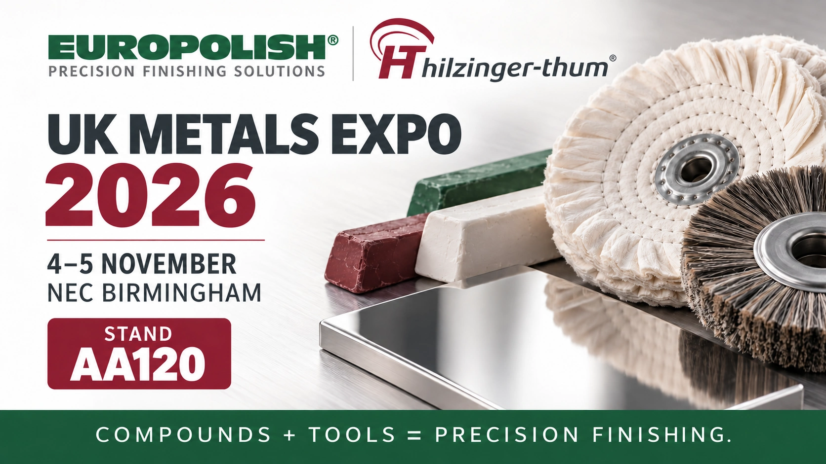Europolish et Hilzinger-Thum à UK Metals Expo 2026
